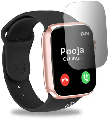 DOUMOF Edge To Edge Screen Guard for pTron Pulsefit P61 SMARTWATCH(Pack of 1)
