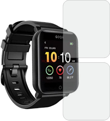 MOBART Edge To Edge Screen Guard for GOQii Smart Vital(Pack of 2)