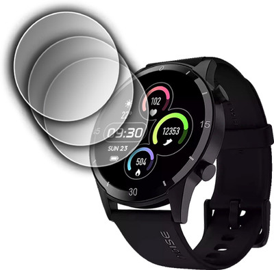 EJZATI Edge To Edge Screen Guard for NOISE NOISEFIT CREW SMARTWATCH(Pack of 3)