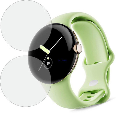 TELTREK Edge To Edge Screen Guard for GOOGLE PIXEL WATCH(Pack of 2)