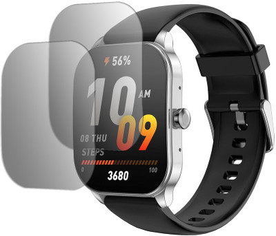 YCHROZE Edge To Edge Screen Guard for Amazfit Pop 3S(Pack of 2)
