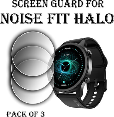 ejzatex Screen Guard for NOISEFIT HALO SMARTWATCH(Pack of 3)