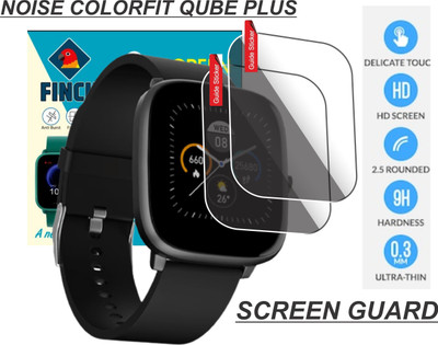 FINCH Edge To Edge Screen Guard for NOISE COLORFIT QUBE PLUS(Pack of 2)