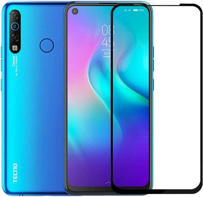 Vigorous Edge To Edge Tempered Glass for Tecno Camon 12 Air(Pack of 1)