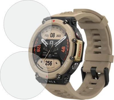 TELTREK Edge To Edge Screen Guard for Amazfit T Rex 2(Pack of 2)