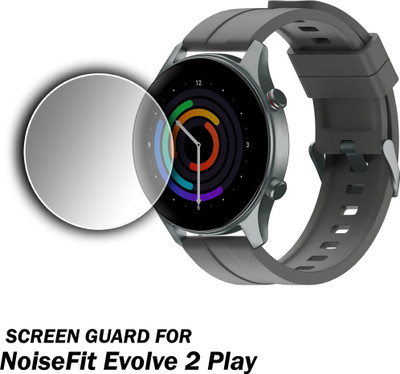 EJZATI Edge To Edge Screen Guard for NOISEFIT EVOLVE 2 PLAY SMARTWATCH(Pack of 1)
