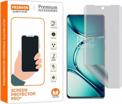 Fasheen Edge To Edge Screen Guard for OnePlus Ace 2 Pro (Anti Glare Matte Hydrogel Film)(Pack of 1)