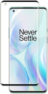 OneLike Edge To Edge Tempered Glass for OnePlus 8 5G(Pack of 1)