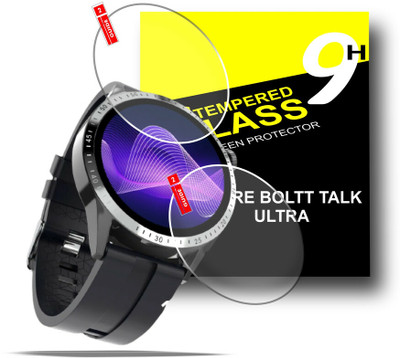 Olonga Edge To Edge Screen Guard for FIRE BOLTT TALK ULTRA 1.39 Inch SmartWatch(Pack of 2)