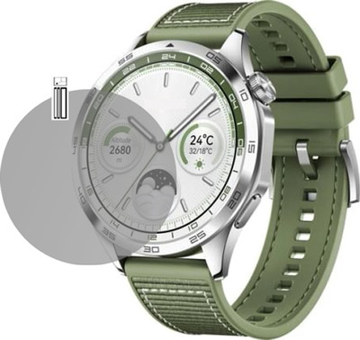 hirdesh Edge To Edge Screen Guard for Huawei Watch GT 4 46mm(Pack of 1)