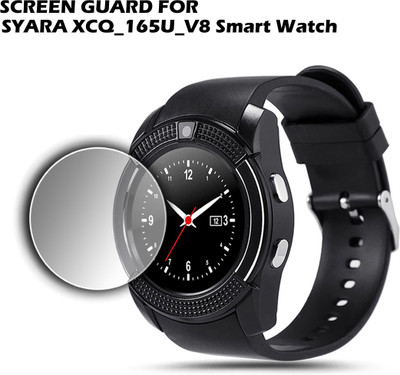ejzatex Edge To Edge Screen Guard for SYARA XCQ_165U_V8 SMARTWATCH(Pack of 1)