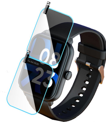 HIDEOUS Edge To Edge Screen Guard for DIZO Watch D2(Pack of 2)