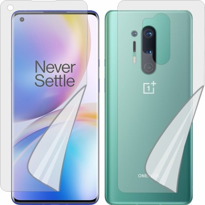 TELTREK Front and Back Screen Guard for ONEPLUS 8 PRO 5G(Pack of 1)