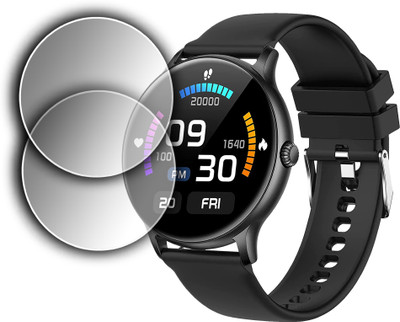 ejzatex Edge To Edge Screen Guard for FIRE BOLTT NINJA TALK SMARTWATCH(Pack of 2)