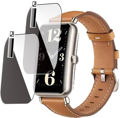 HIDEOUS Edge To Edge Screen Guard for HUAWEI WATCH FIT 2(Pack of 2)
