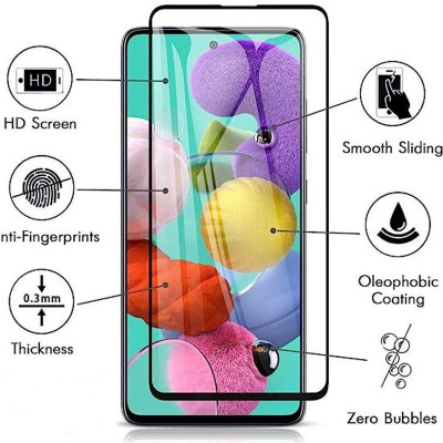 Tekharmor Edge To Edge Screen Guard for oppo F19 Pro Plus(Pack of 1)