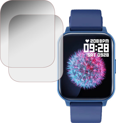 EJZATI Edge To Edge Screen Guard for FIRE BOLTT NINJA 3 PLUS SMARTWATCH SCREEN GUARD(Pack of 2)