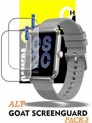 KANCHA Edge To Edge Screen Guard for ALT GOAT SMARTWATCH(Pack of 2)
