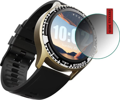EJZATI Edge To Edge Screen Guard for BOULT STRIKER SMARTWATCH(Pack of 1)