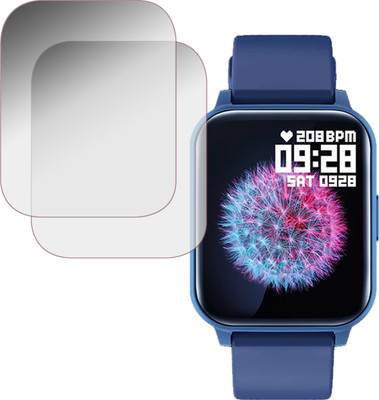 EJZATI Edge To Edge Screen Guard for FIRE BOLTT NINJA 3 PLUS SMARTWATCH SCREEN GUARD(Pack of 2)