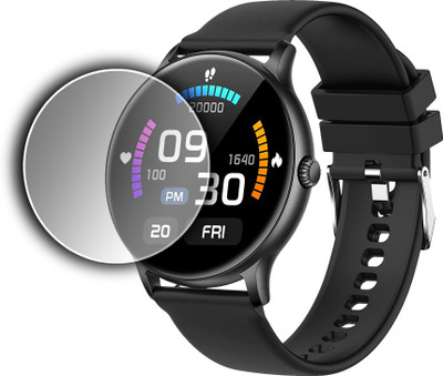 ejzatex Edge To Edge Screen Guard for FIRE BOLTT NINJA TALK SMARTWATCH(Pack of 1)