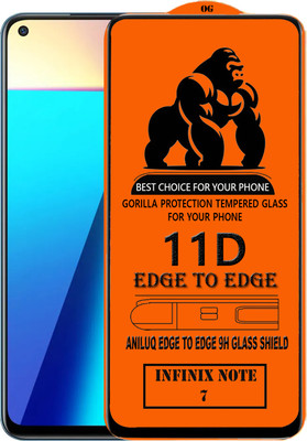 ANILUQ Edge To Edge Screen Guard for INFINIX NOTE 7(Pack of 1)