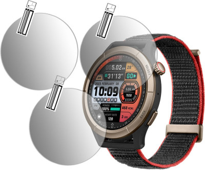 YCHROZE Edge To Edge Screen Guard for Amazfit Cheetah Pro(Pack of 3)