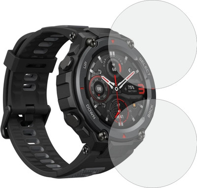 Mobling Edge To Edge Screen Guard for Amazfit T Rex Pro(Pack of 2)
