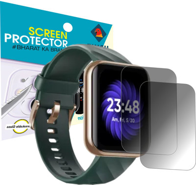 KANCHA Edge To Edge Screen Guard for DIZO WATCH D SMART WATCH(Pack of 2)