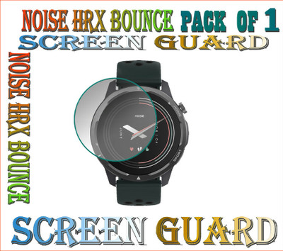 daffin Edge To Edge Screen Guard for Noise HRX Bounce(Pack of 1)