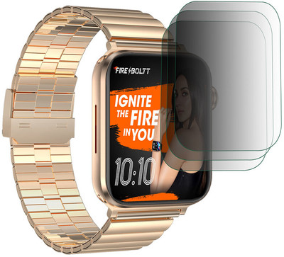 YCHROZE Edge To Edge Screen Guard for Fire Boltt Visionary Ultra Screen(Pack of 3)