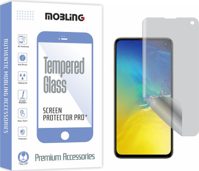 Mobling Edge To Edge Screen Guard for Samsung Galaxy S10E (Anti Glare Matte Hydrogel Film)(Pack of 1)