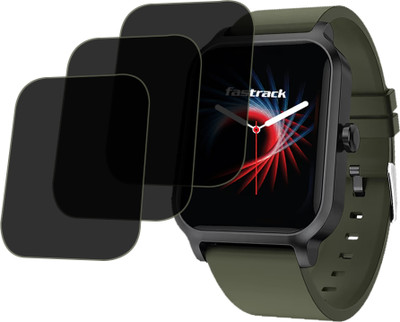 EJZATI Edge To Edge Screen Guard for FASTRACK REVOLTT FS1 SMARTWATCH(Pack of 3)