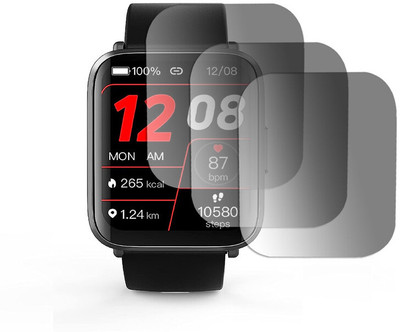 YCHROZE Edge To Edge Screen Guard for GOQii Smart Vital Ultra(Pack of 3)