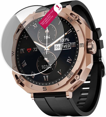 HIDEOUS Edge To Edge Screen Guard for boAt Enigma Z2 smart watch(Pack of 1)