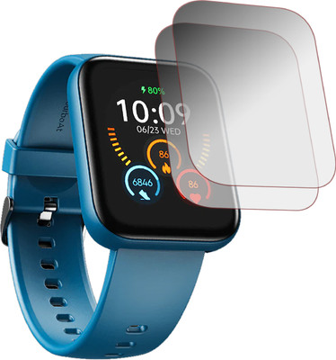 EJZATI Edge To Edge Screen Guard for BOAT WAVE CALL PLUS SMARTWATCH SCREEN GUARD(Pack of 2)