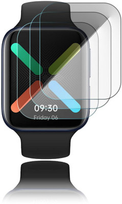 Enlinea Edge To Edge Screen Guard for Oppo Watch 46MM(Pack of 3)