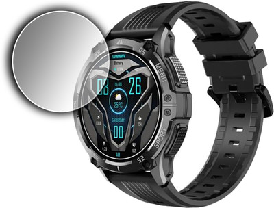 EJZATI Edge To Edge Screen Guard for NOISE NOISEFIT FORCE PLUS SMARTWATCH(Pack of 1)
