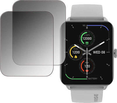 ejzatex Edge To Edge Screen Guard for NOISE COLORFIT ICON 2 VISTA SMARTWATCH(Pack of 2)