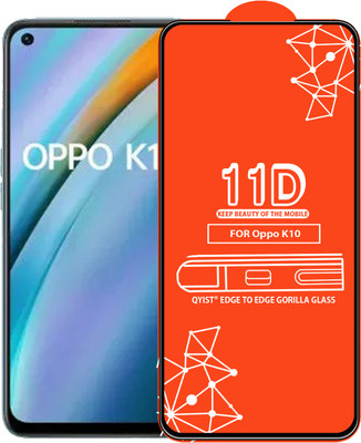 Qyist Edge To Edge Screen Guard for Oppo K10(Pack of 1)