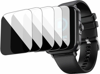 daffin Edge To Edge Screen Guard for boAt storm infinity(Pack of 5)