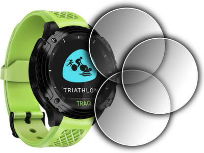 YCHROZE Edge To Edge Screen Guard for Titan TRAQ Triathlon 1.34(Pack of 3)