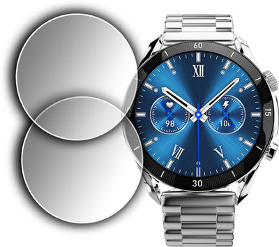 ejzatex Edge To Edge Screen Guard for FIRE BOLTT LEGACY SMARTWATCH(Pack of 2)