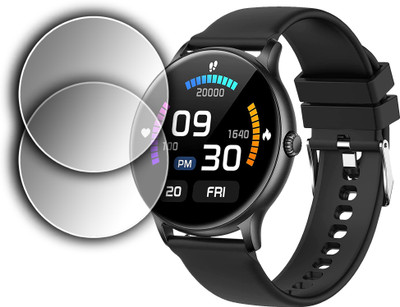 ejzatex Edge To Edge Screen Guard for FIRE BOLTT NINJA TALK SMARTWATCH(Pack of 2)