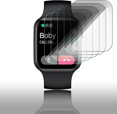 FCS Edge To Edge Screen Guard for Fire_Boltt Call Smartwatch | Pack of 5(Pack of 5)
