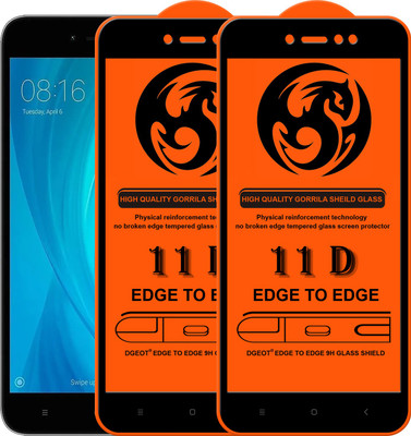 HQ Protection Edge To Edge Screen Guard for Mi Redmi Y1(Pack of 2)