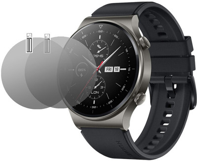 hirdesh Edge To Edge Screen Guard for HUAWEI WATCH GT 2 Pro(Pack of 2)