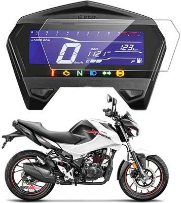 Afpin Impossible Screen Guard for HERO XTREME 160 Screen Guard Protector Accessories Motorcycle Digital Console Speedometer- Clear(Pack of 1)