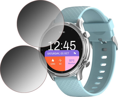 EJZATI Edge To Edge Screen Guard for FITSHOT SATURN SMARTWATCH(Pack of 2)