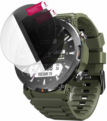 daffin Edge To Edge Screen Guard for CrossBeats Everest 2.0 smart watch(Pack of 2)